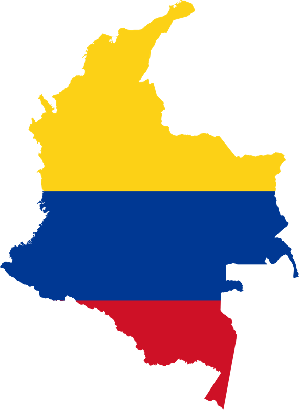zemekoule Kolumbie