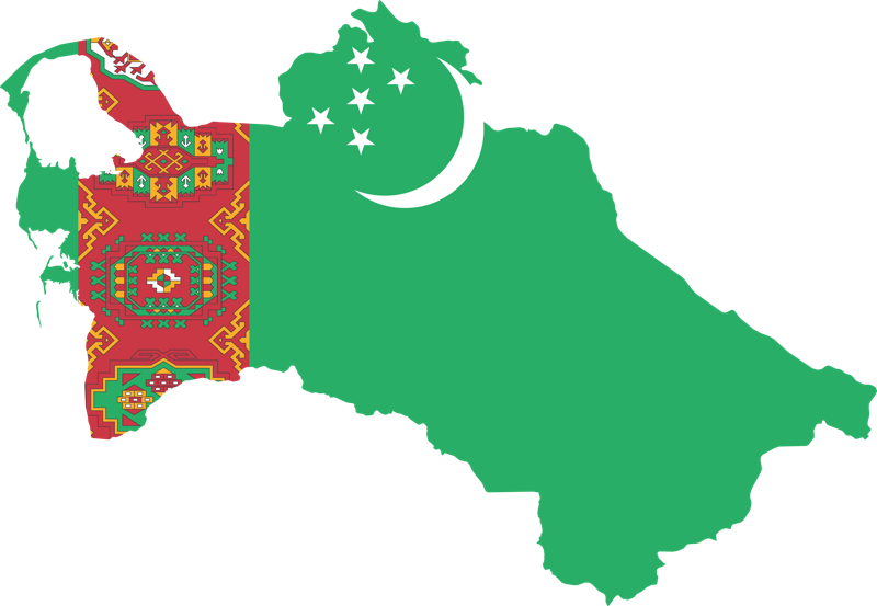 zemekoule Turkmenistán